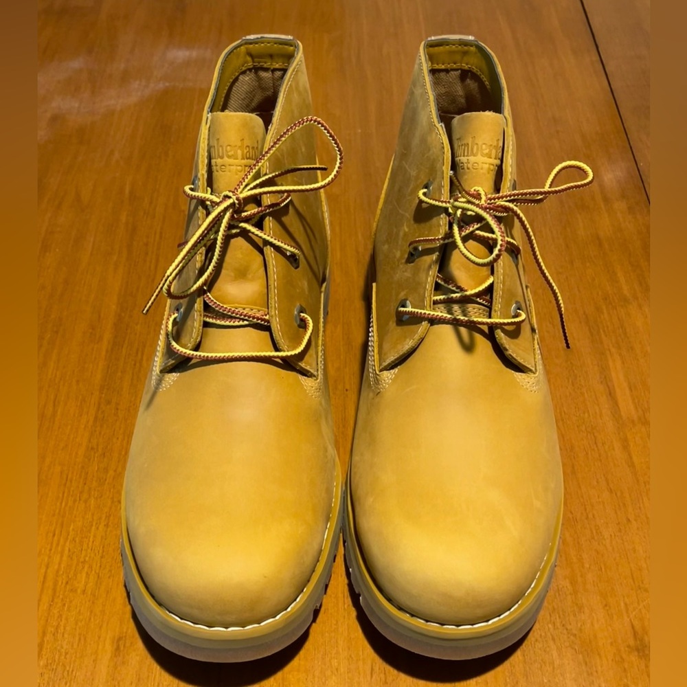 Timberland Larchmont Wheat Leather Men Chukka Ankle Boot SZ 11 new;never worn